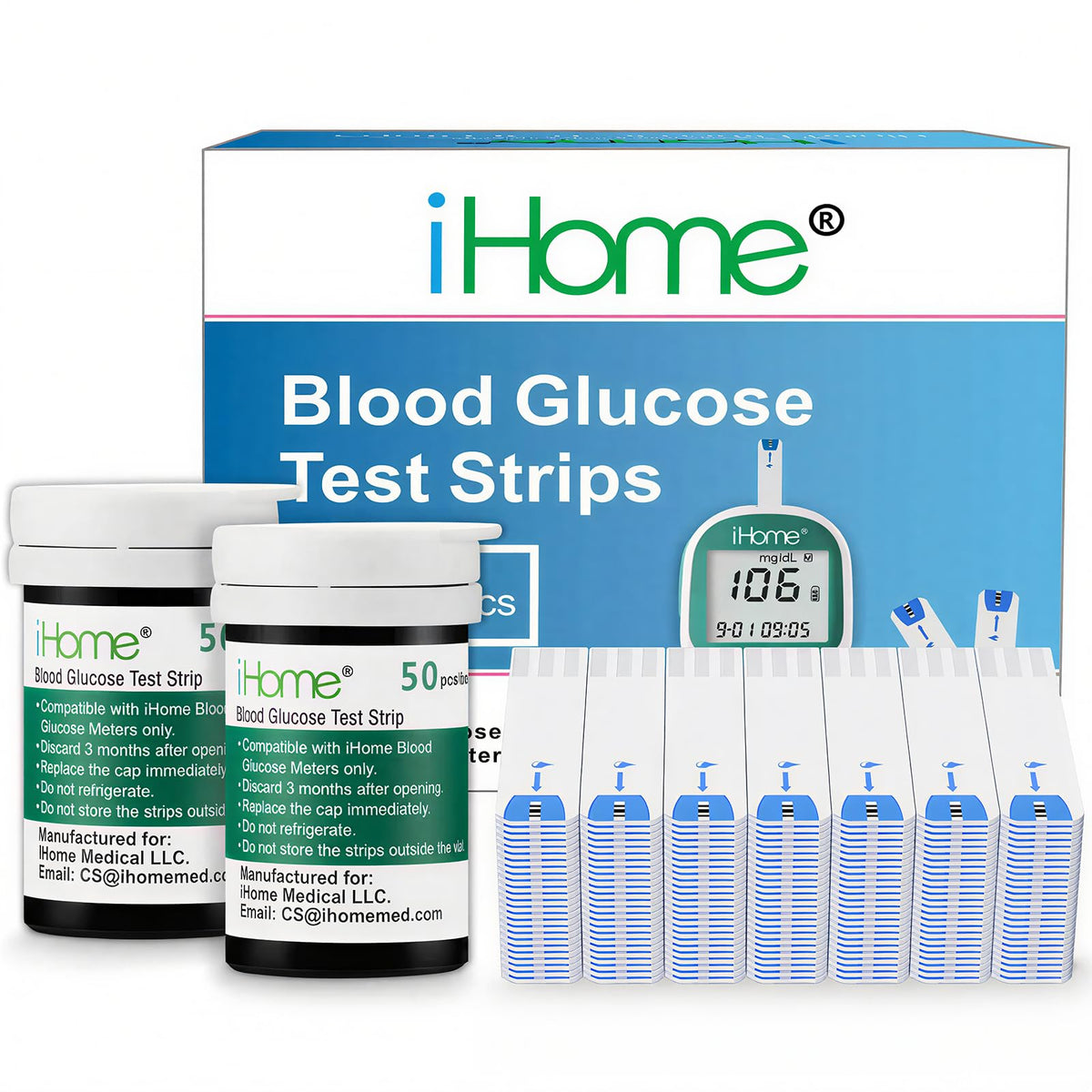 Glucose Test Strips 100 Count G143