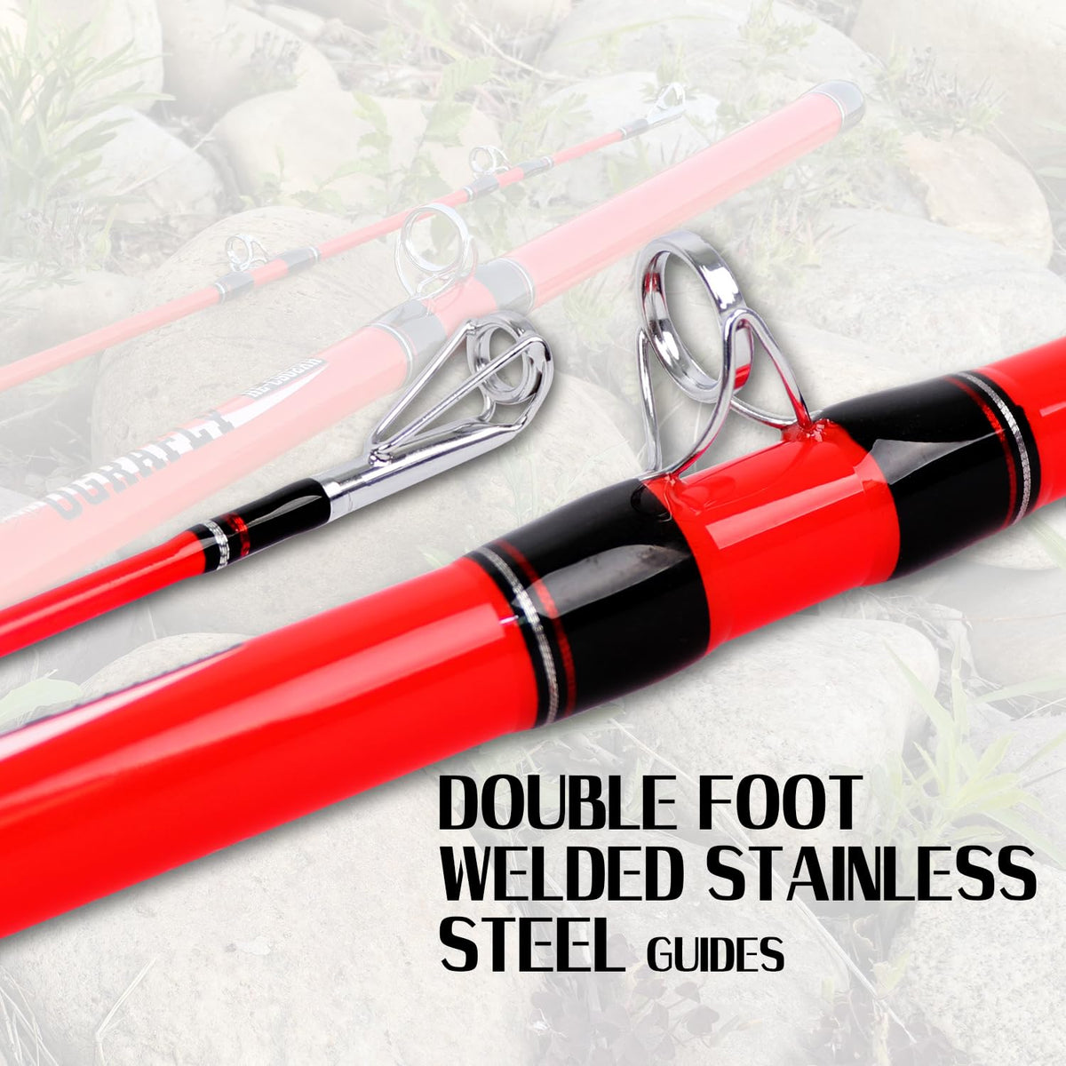 Catfish Fishing Rods Portable Travel Casting Rod I82079