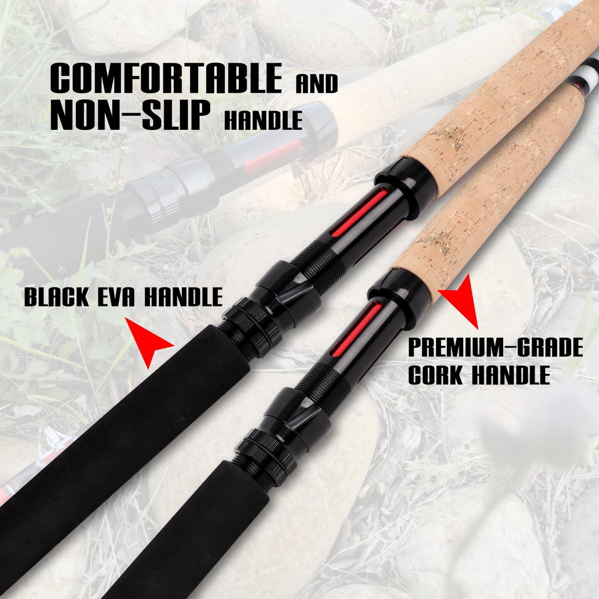 Catfish Fishing Rods Portable Travel Casting Rod I82079