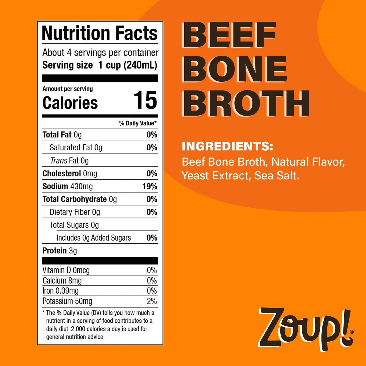 Beef Bone Broth 6-Pack 32 oz T77477