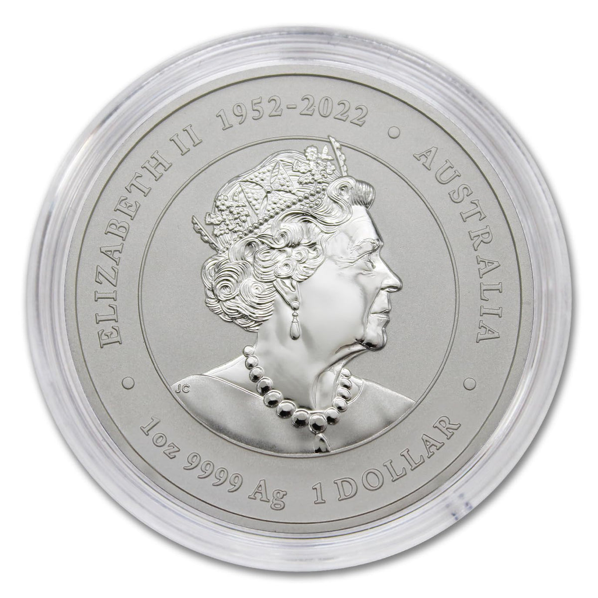 1 oz Australian Silver Year of the Dragon Coin M7788