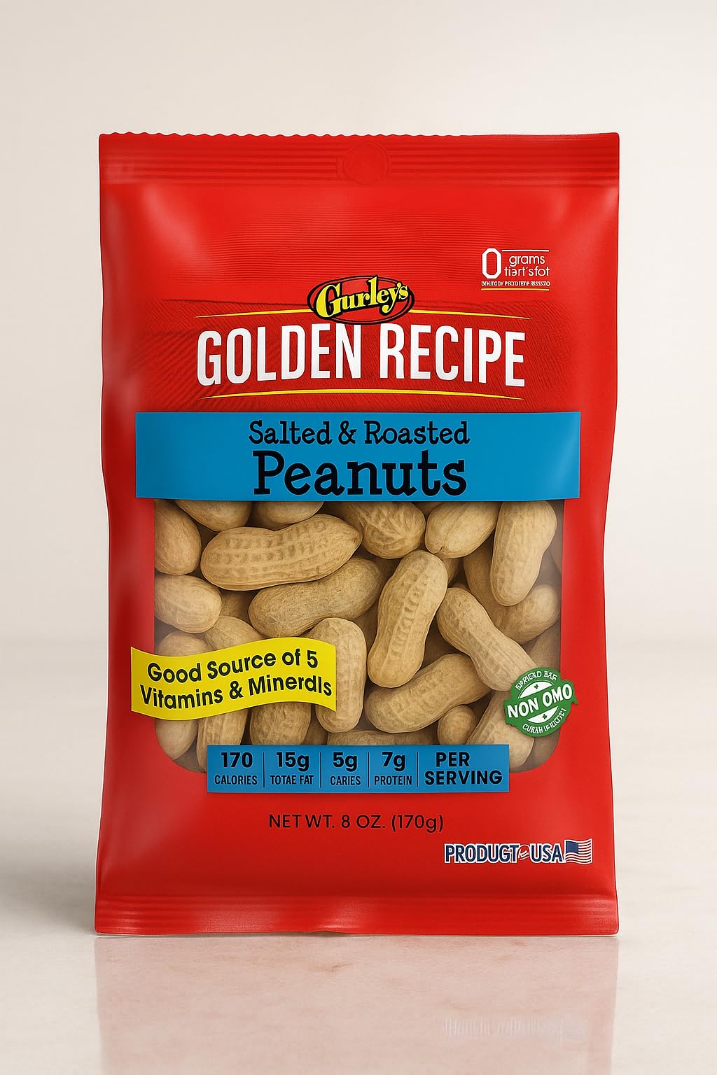 Roasted & Salted Peanuts in Shell 6 oz (12-Pack) Q8707