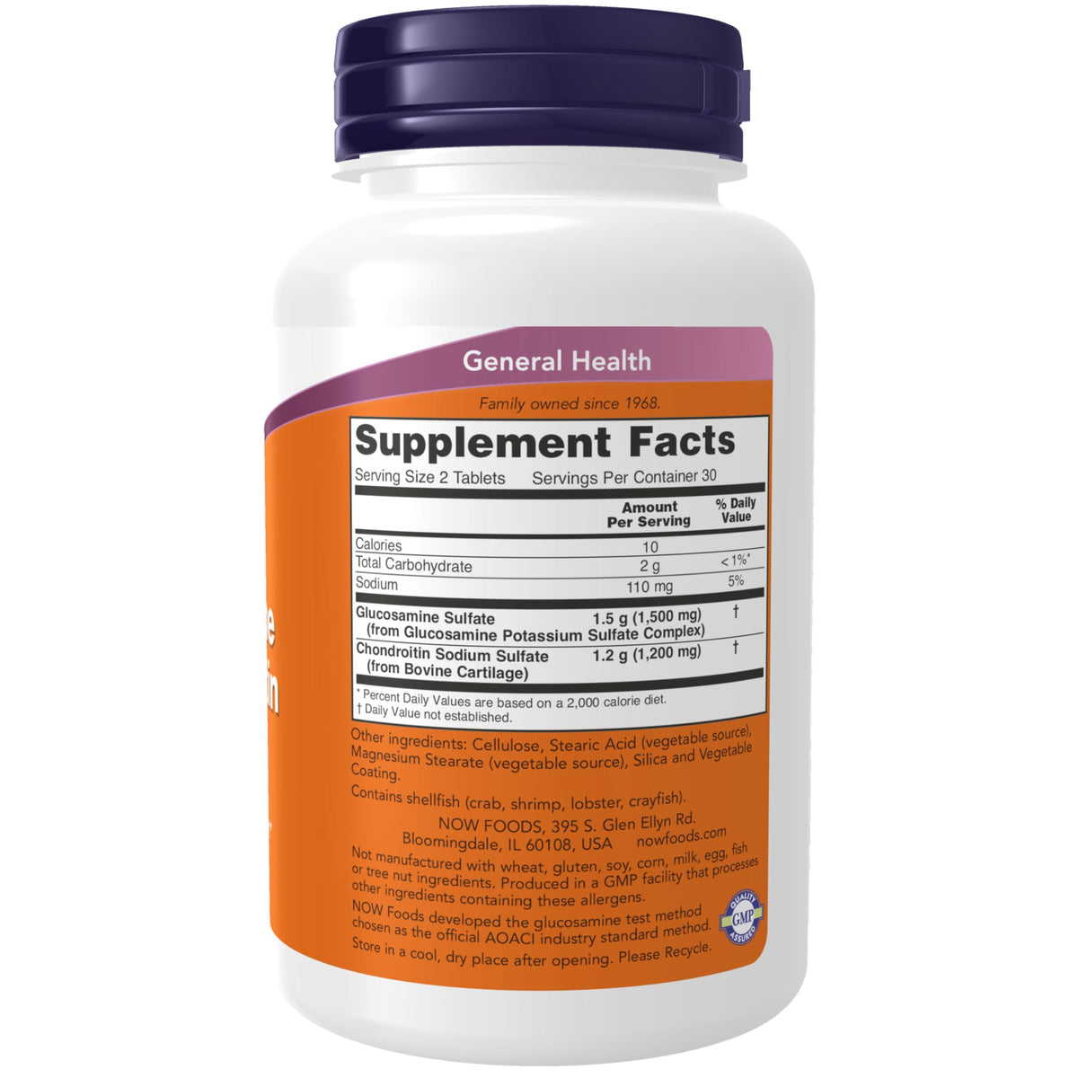 Glucosamine & Chondroitin 60 Tabs I98144