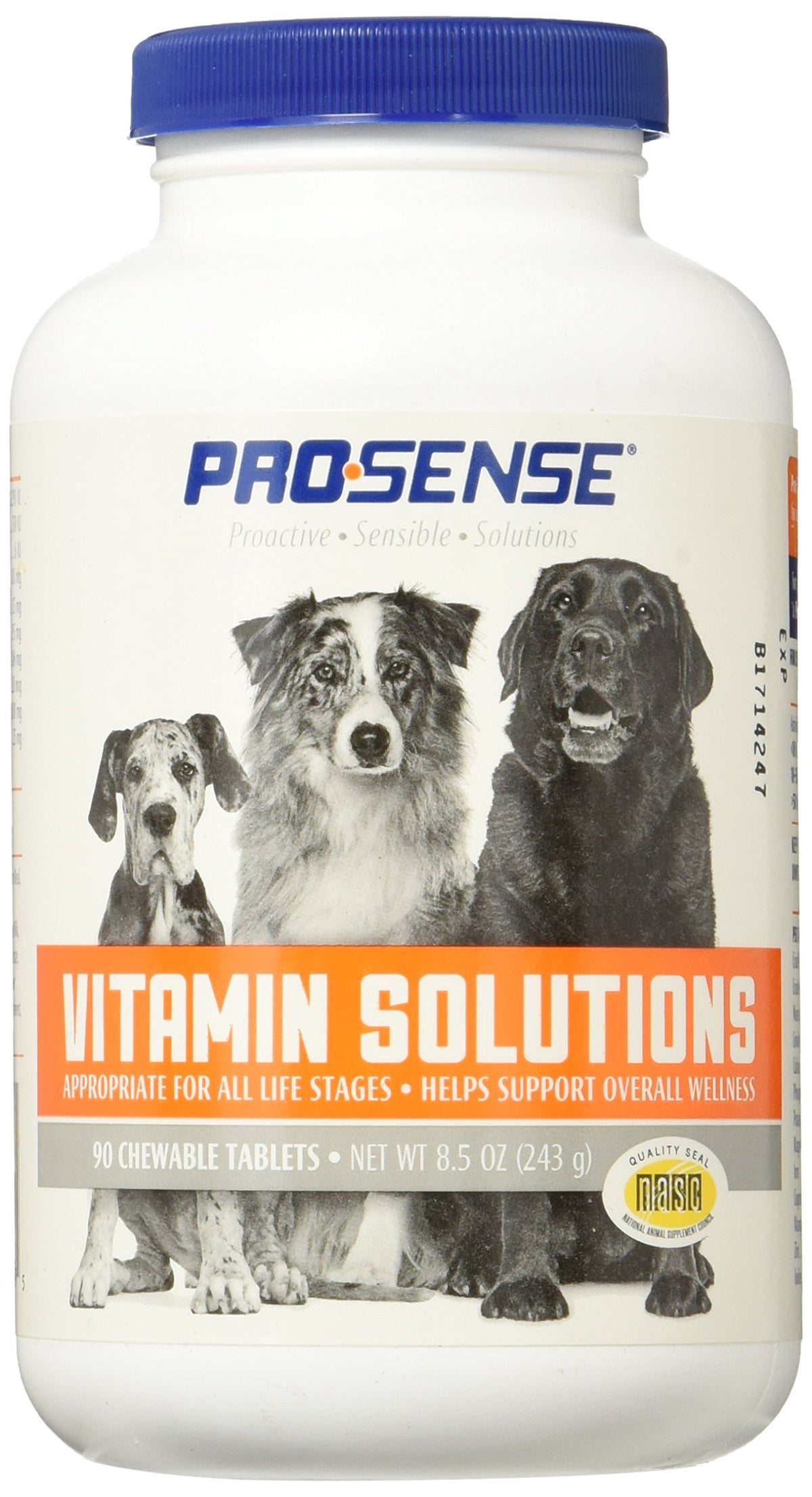 Dog Multivitamin Chewable Tablets 90 Count F669658