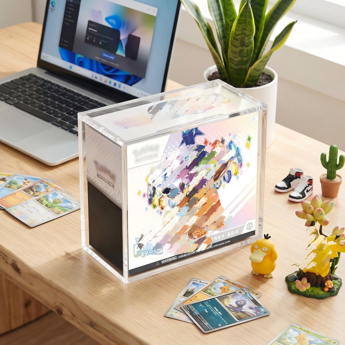 Clear 5mm Acrylic Display Case (2) W88598