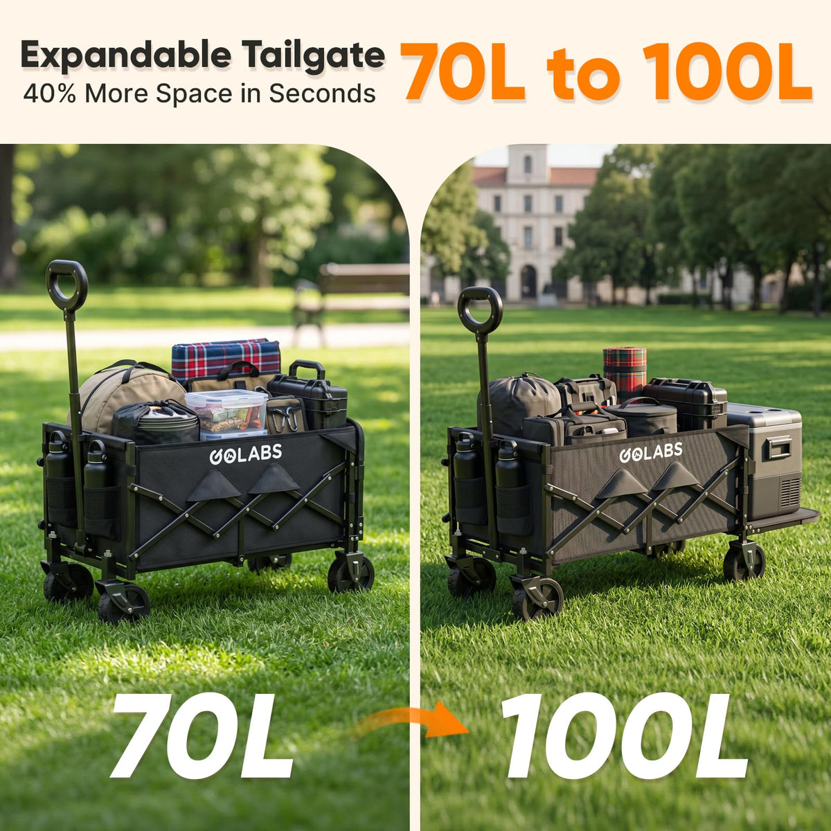 Collapsible Folding Wagon Cart M82094