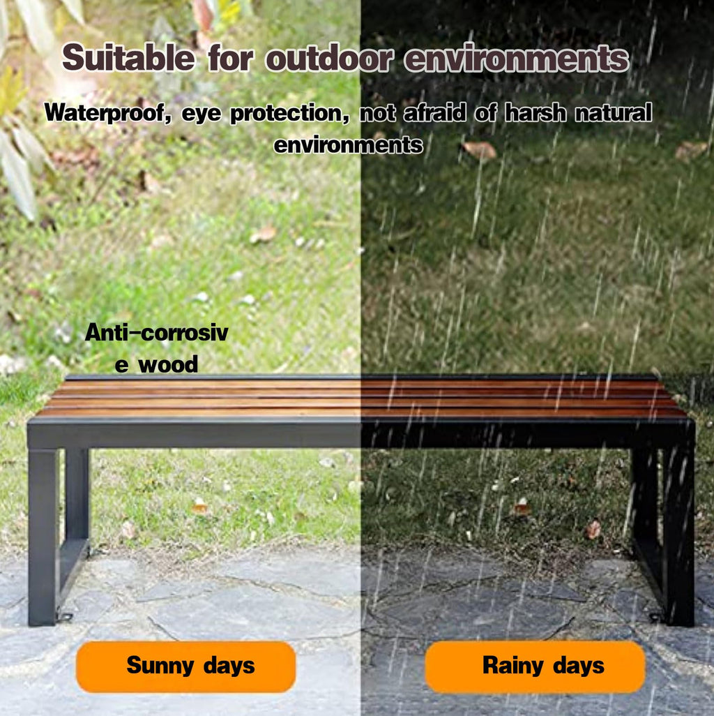 Metal Garden Bench U8400