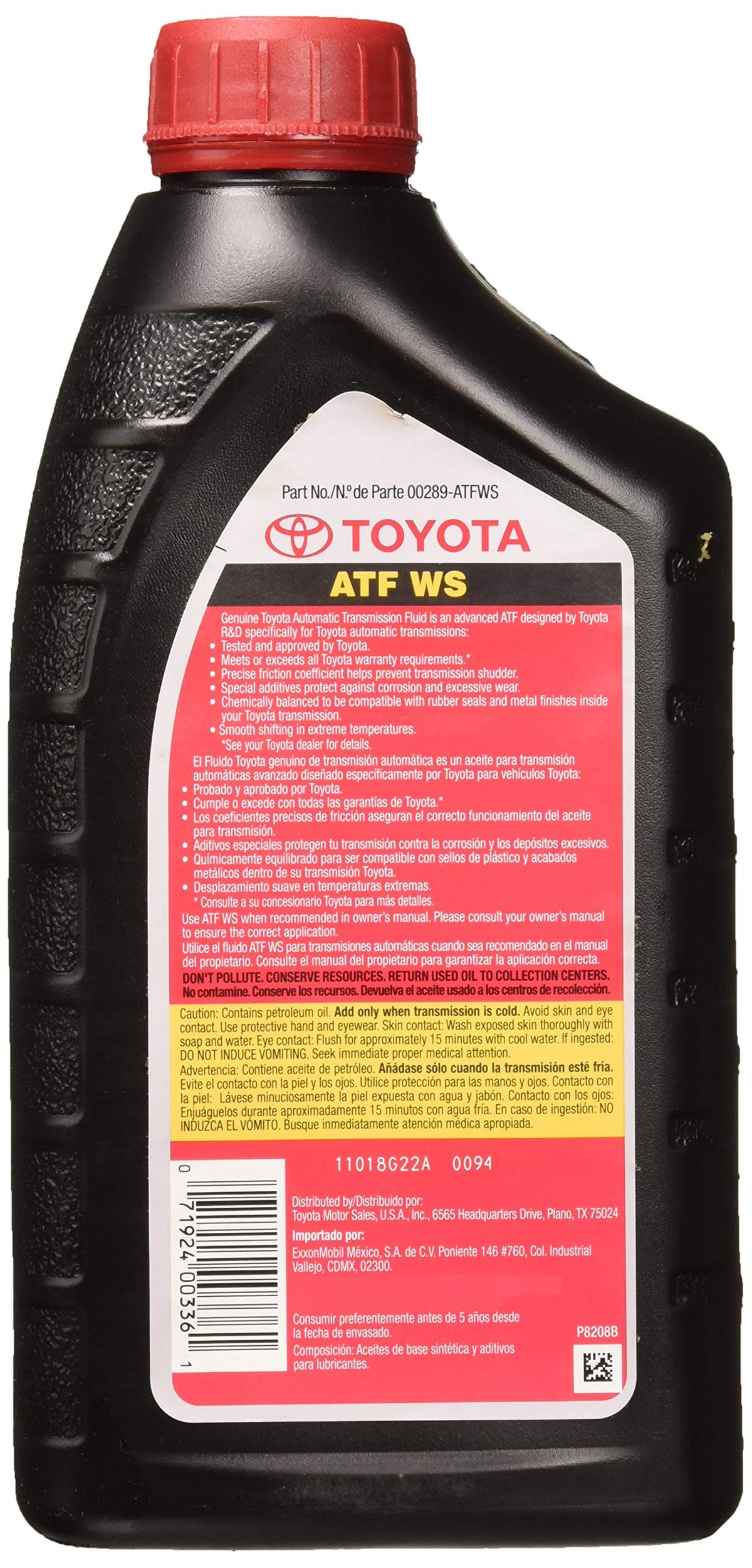 Automatic Transmission Fluid 6 Pack B694998