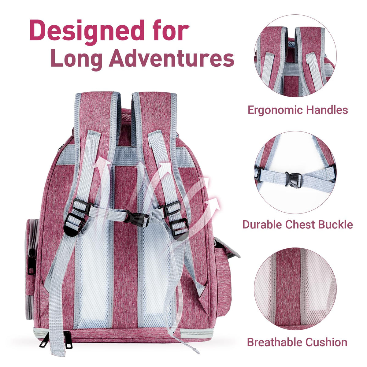 Cat Backpack Carrier Clear Bubble Window up to 15 lb K521392