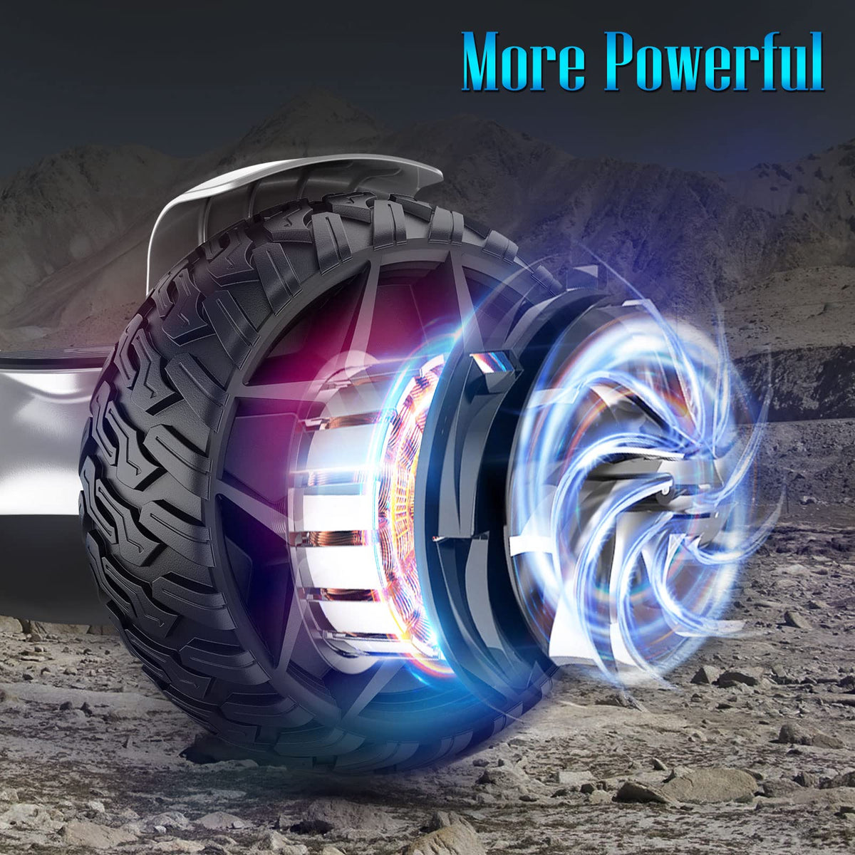 8.5" Offroad Hoverboard with Lights and Bluetooth I516487