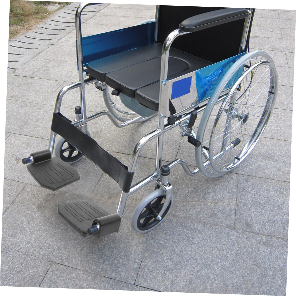 Universal Heavy Duty Wheelchair Footrest Replacement Adjustable Leg Rest Pedals J58775