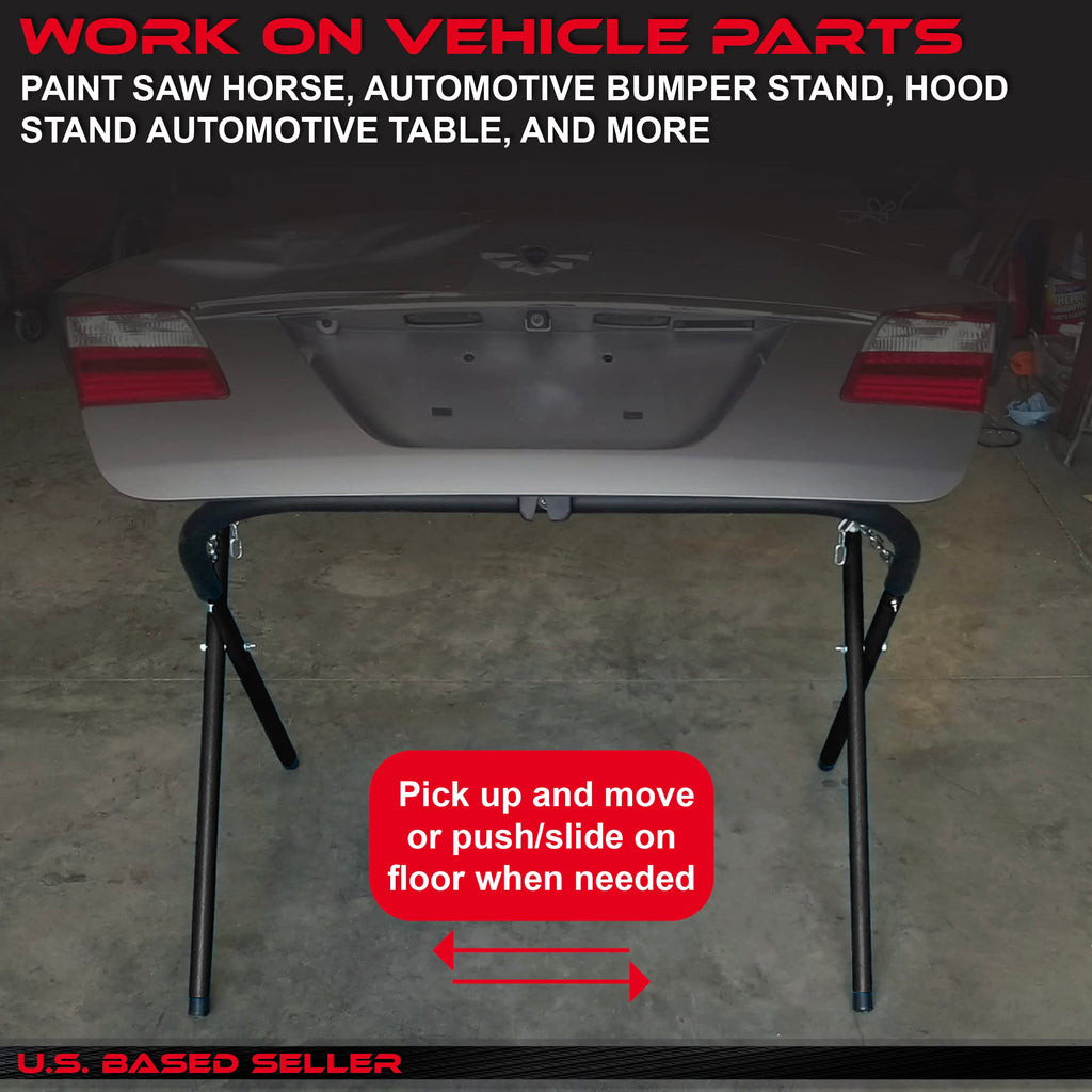 Folding Work Stand 2pk 2000lb Capacity Portable Workbench U130