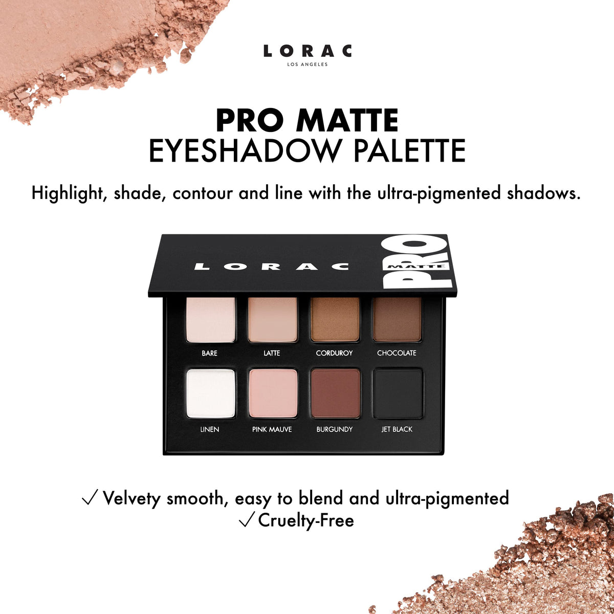 Matte & Shimmer Eyeshadow Palette S539