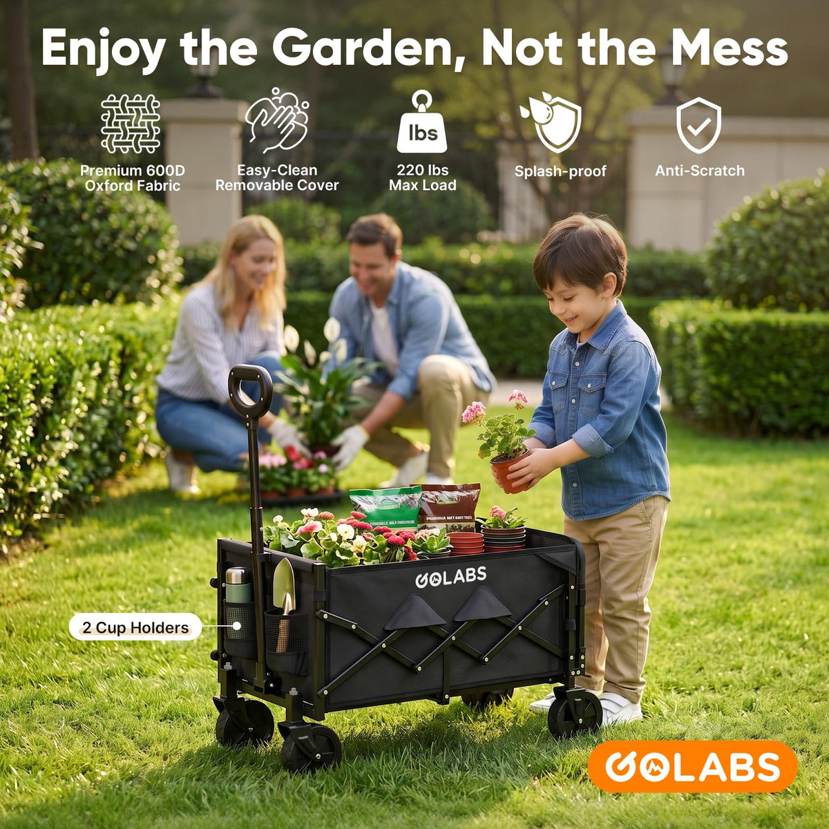 Collapsible Folding Wagon Cart M82094