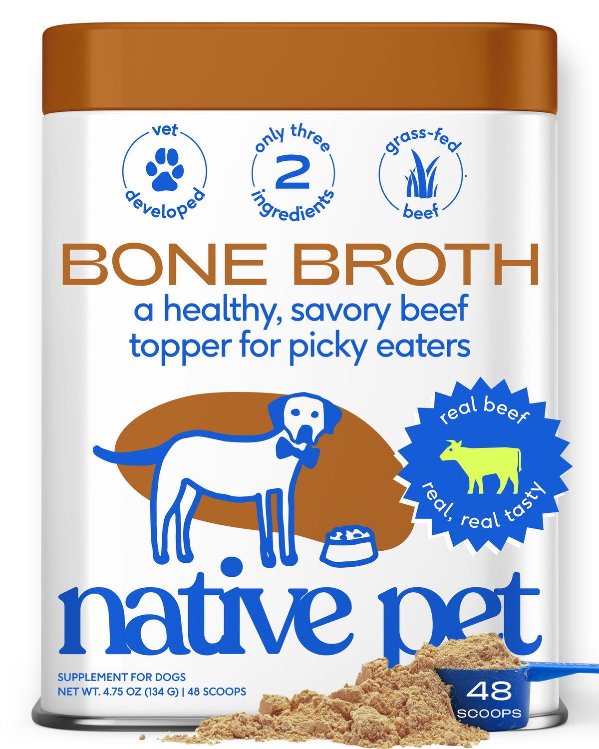 Beef Bone Broth Dog Food Topper B21064