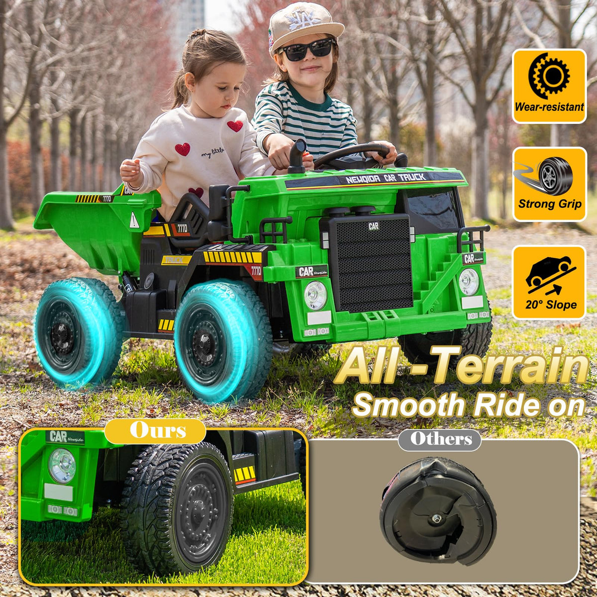 24V 2 Seater Ride on Dump Truck E139