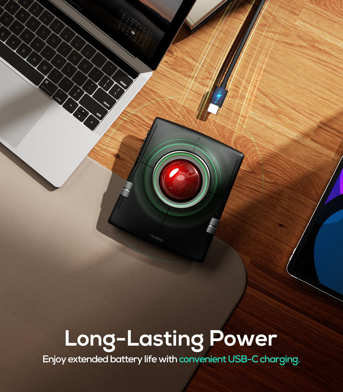 Wireless Ergonomic Trackball Mouse C353