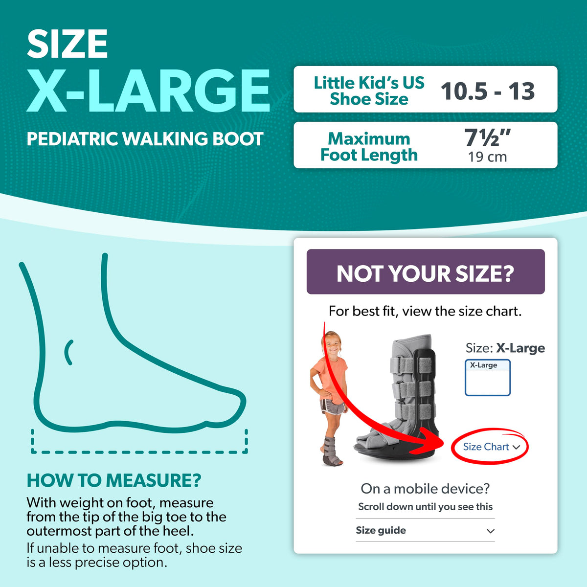 Pediatric Walking Boot A724661