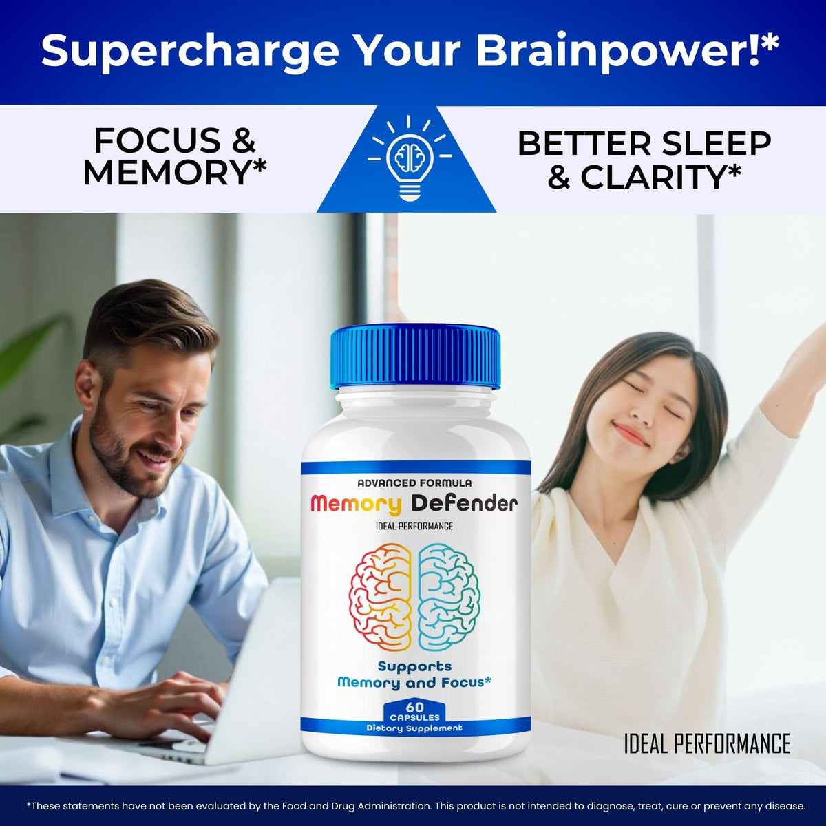 Memory Supplement Pills 2 Pack L6106