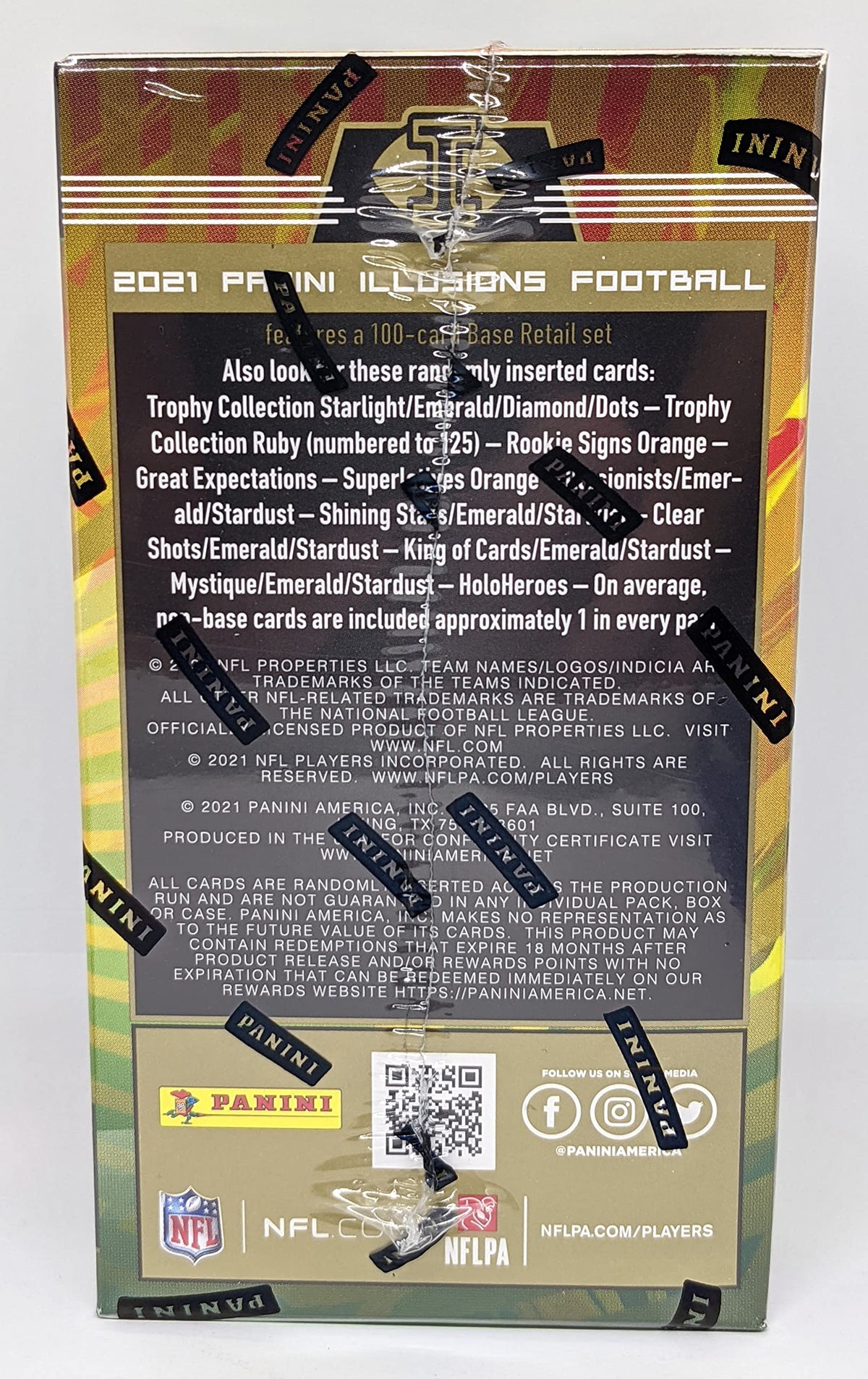2021 Panini Illusions NFL Football Blaster Box (36 Cards) J29211